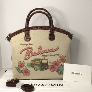 NWT Brahmin Duxbury Satchel Handbag